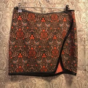 Express Patterned Skirt NWOT